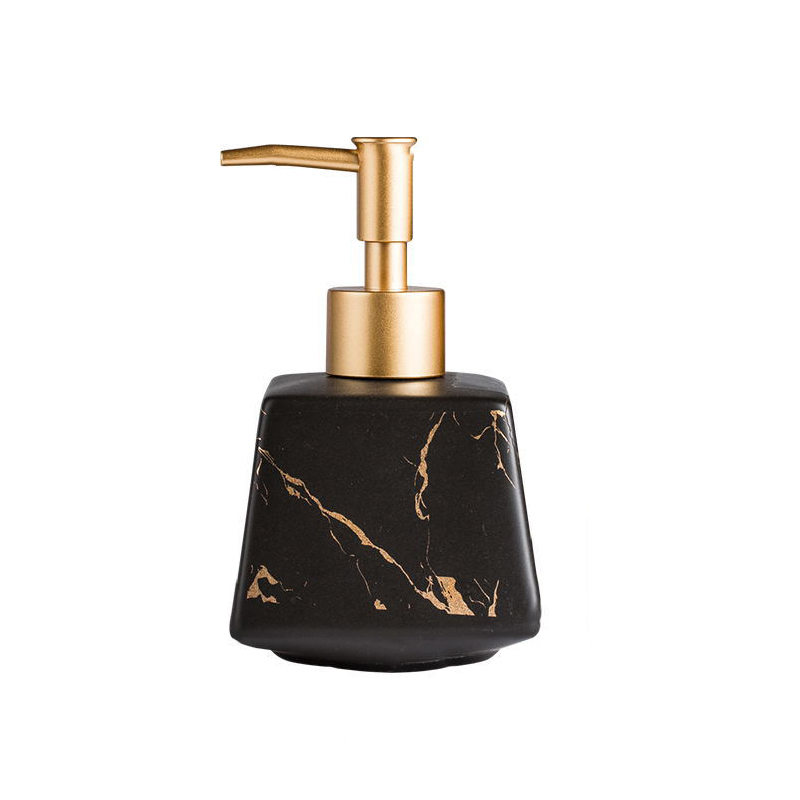 Bình đựng dầu gội sữa tắm khách sạn sứ vân đá cs04