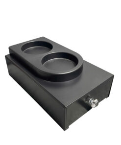 Khay amenities khách sạn hộp đựng đồ tiêu hao có rãnh úp cốc nhựa ABS HAM-1