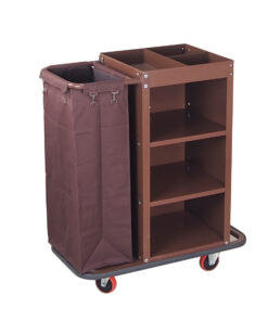 Xe đẩy khách sạn xe dọn buồng phòng 1 túi XDBP-1