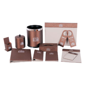 Bộ đồ da khách sạn 11 món BD-704