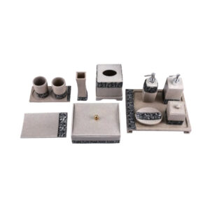 Bộ đồ nhựa khách sạn 12 món resin YTX-950