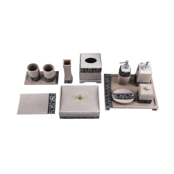 Bộ đồ nhựa khách sạn 12 món resin YTX-950