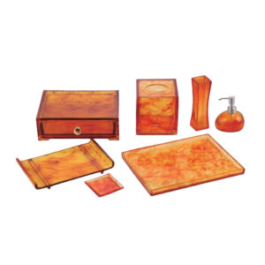 Bộ đồ nhựa khách sạn 7 món resin YTX-2011